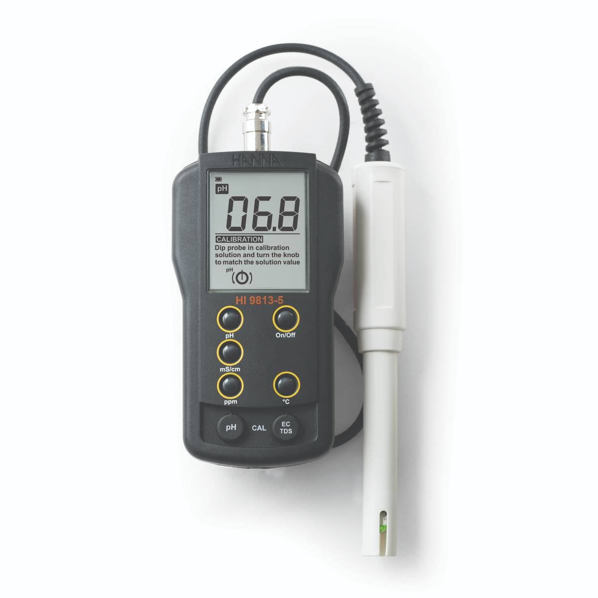 HANNA HI9813-51 kombinovaný pH, EC, TDS a teplotný merač