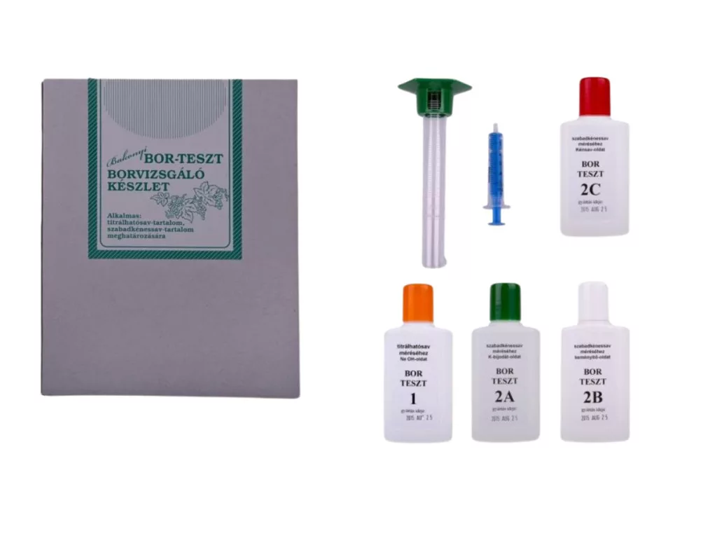 BORTESZT súprava na kyseliny a voľný SO2