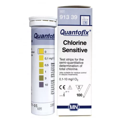 QUANTOFIX Chlorine Sensitive testovacie prúžky