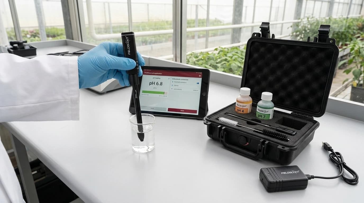 FieldScout 2127W bezdrôtová ISFET pH sonda s tupým hrotom