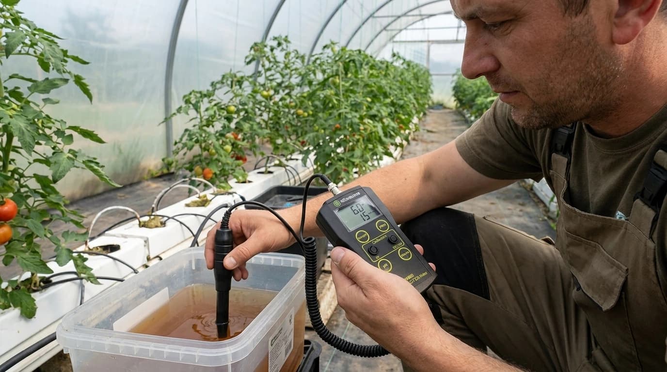 2182A pH a EC meter s automatickou teplotnou kompenzáciou