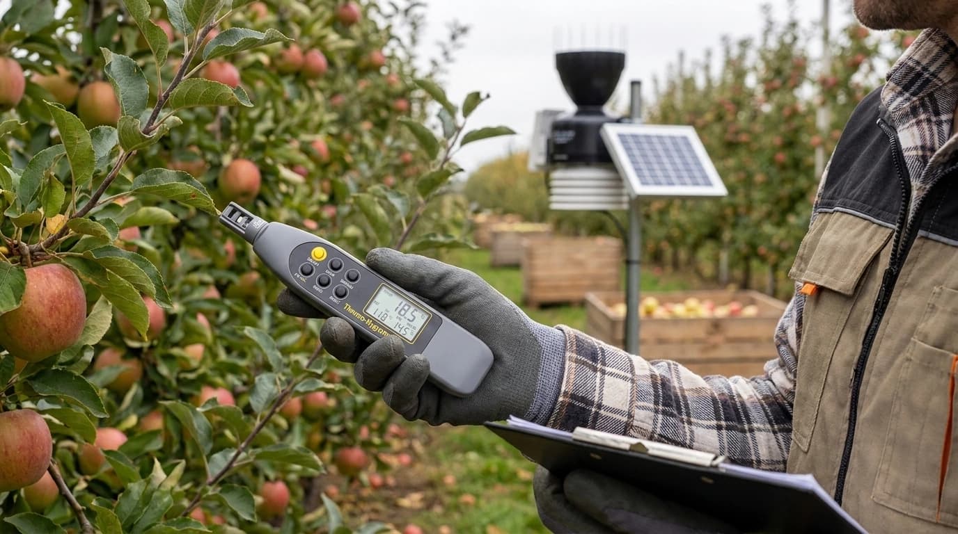 Ručný štvorfunkčný klimatický merač v tvare pera