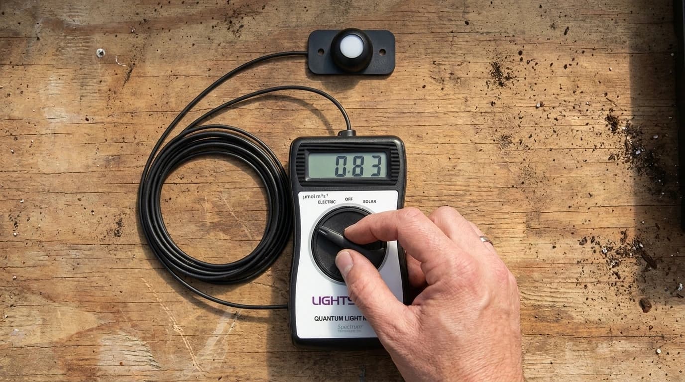 LightScout PAR meter s externým snímačom