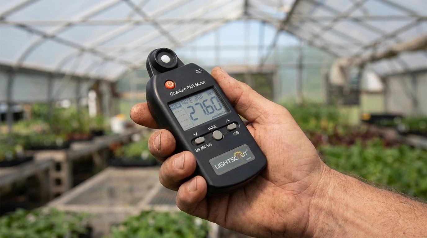 LightScout PAR meter so zabudovaným snímačom