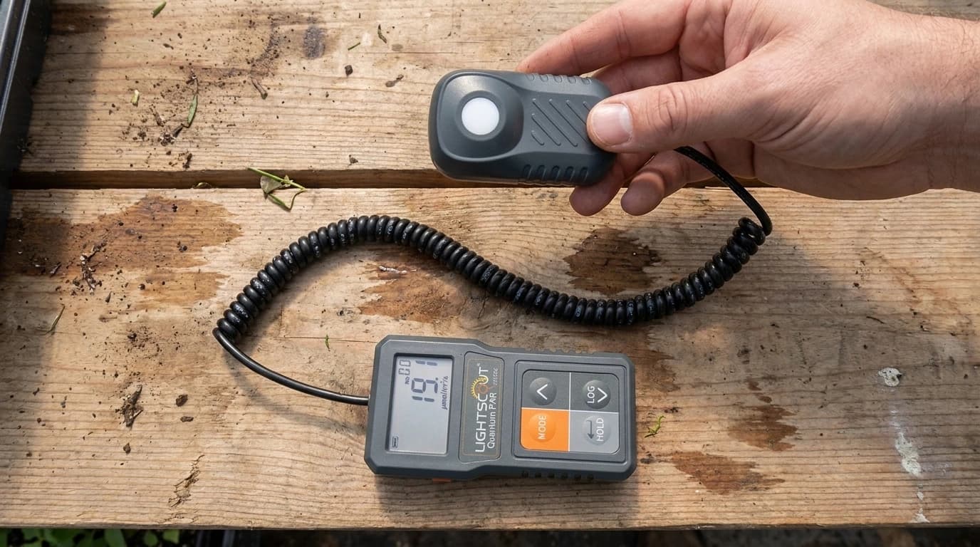 LightScout PAR meter s externým snímačom a príslušenstvom