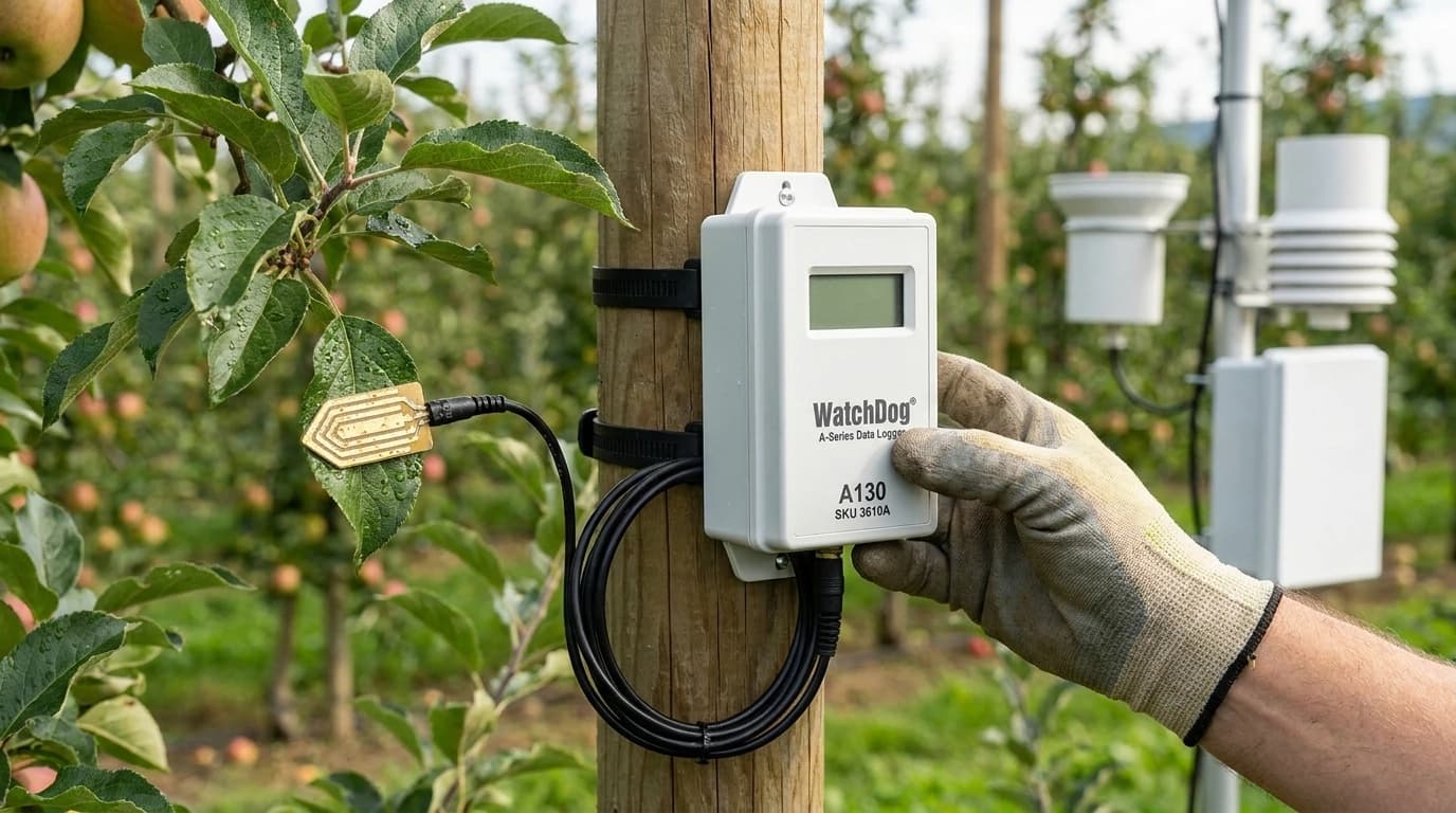 WatchDog A130 záznamník vlhkosti listov
