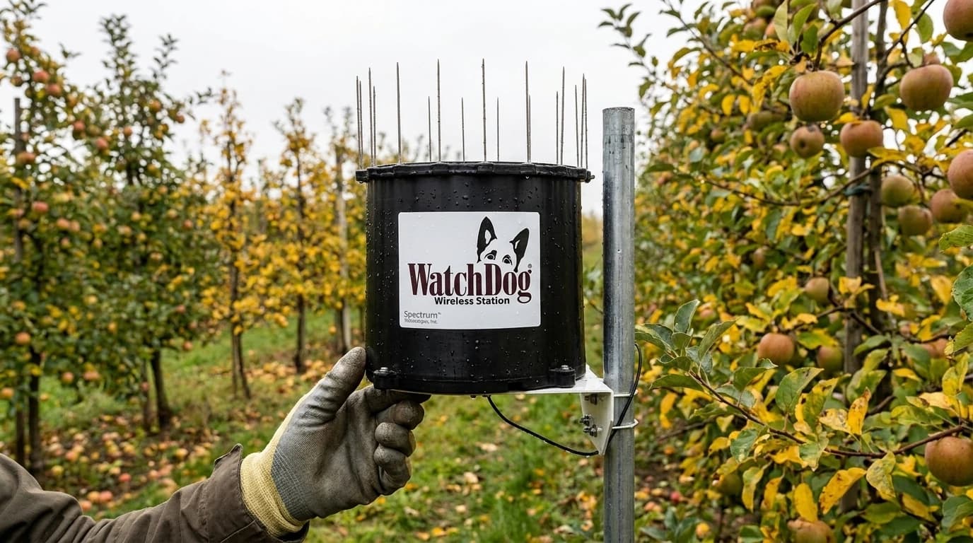 WatchDog zrážkomer s preklápacou nádobkou a ochranou proti vtákom