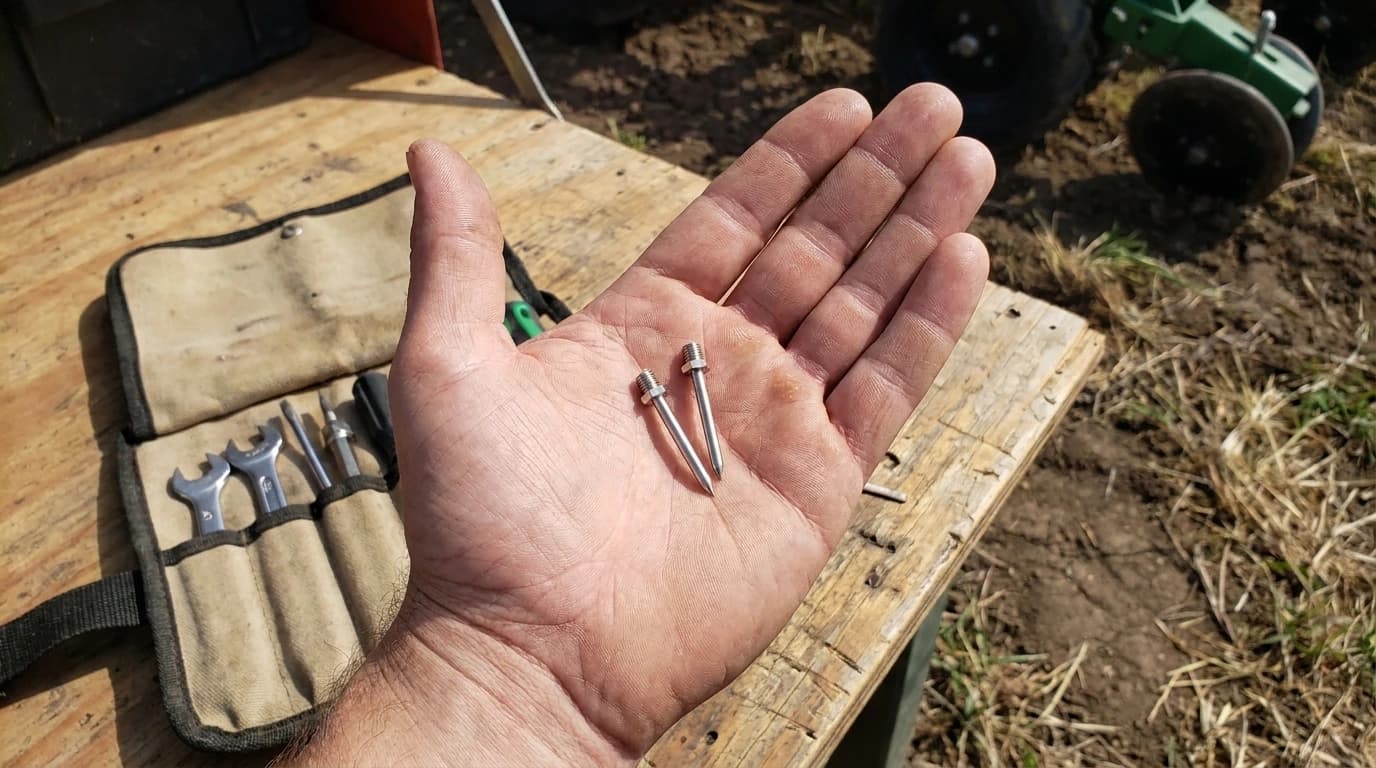 TDR pár meracích tyčí, 3,8 cm