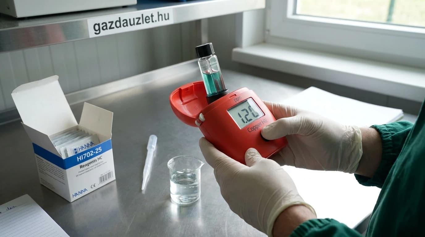 HI702 Checker HC kolorimeter – meď, vysoký rozsah