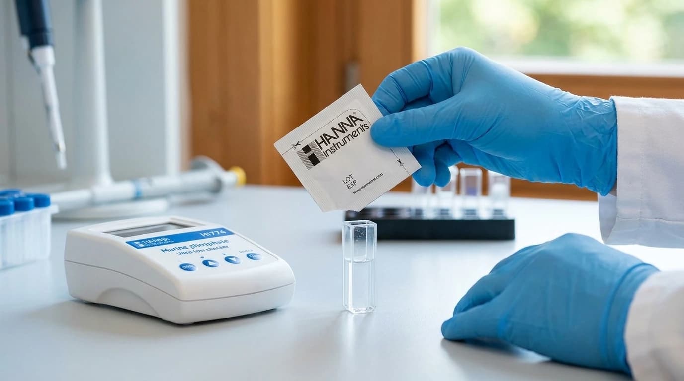 HI774-25 činidlo – fosforečnany v morskej vode, ultranízky rozsah, pre HI774