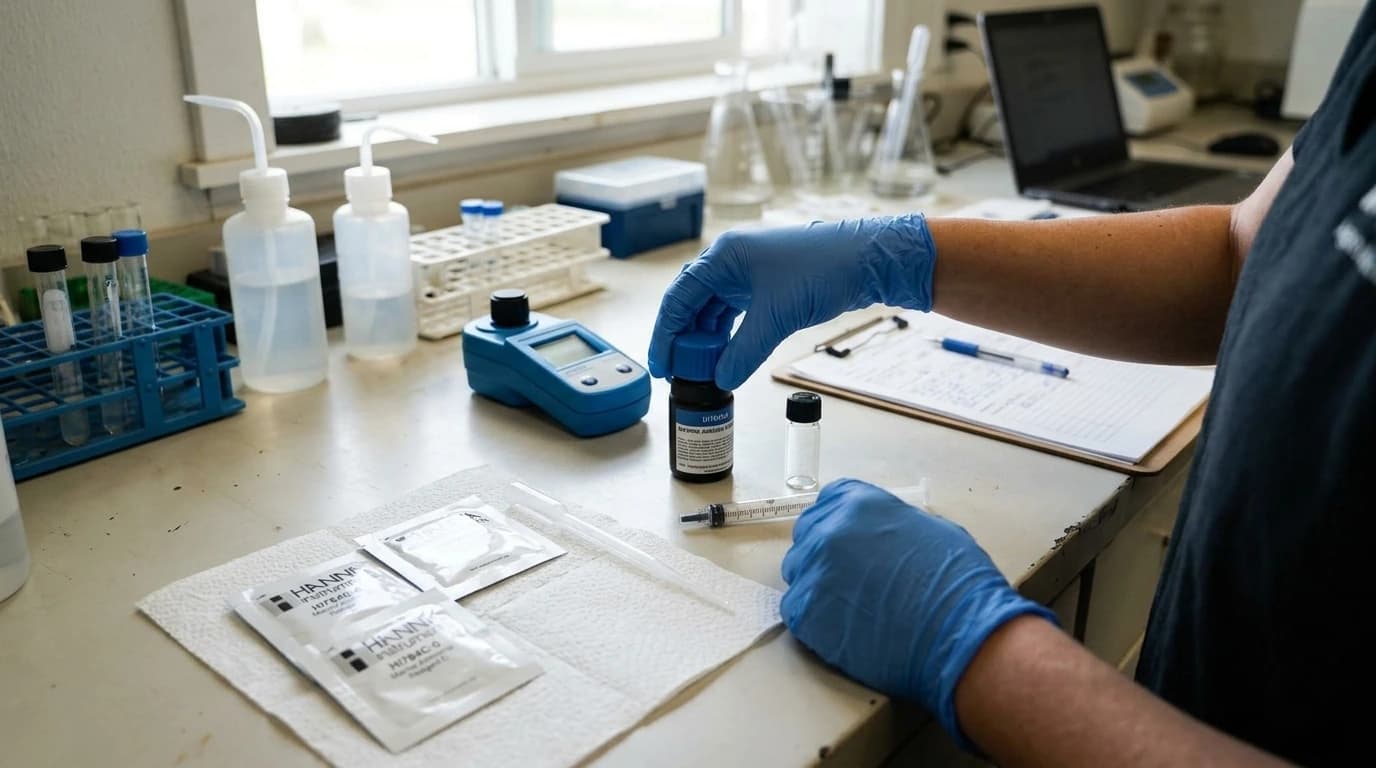 HI784-25 činidlo – amoniak v morskej vode, pre HI784