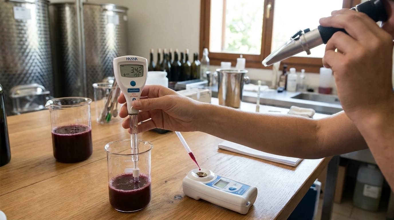 HANNA HI9810332 HALO2 vinársky pH tester