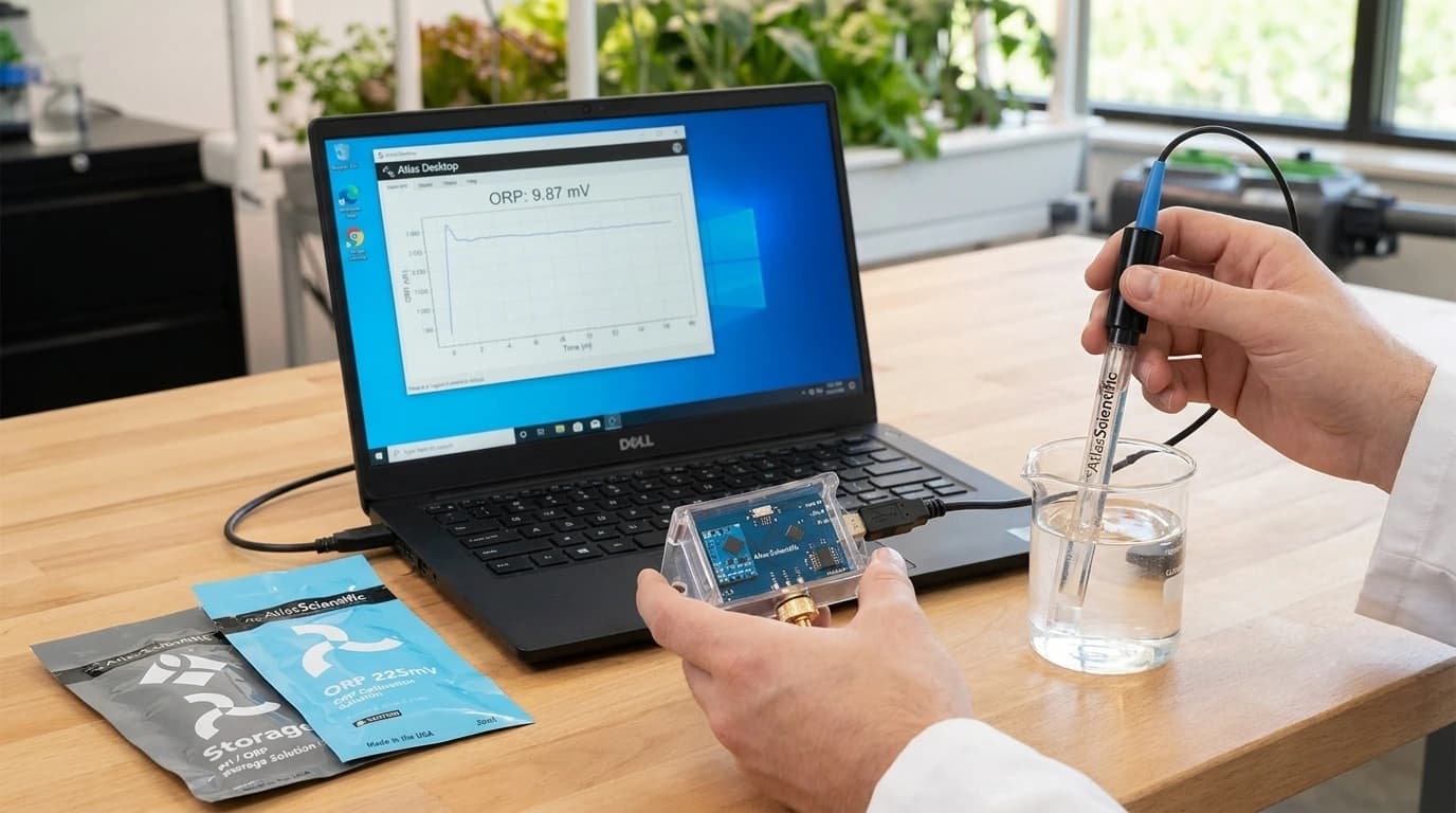 USB ORP merač so softvérom Atlas Desktop