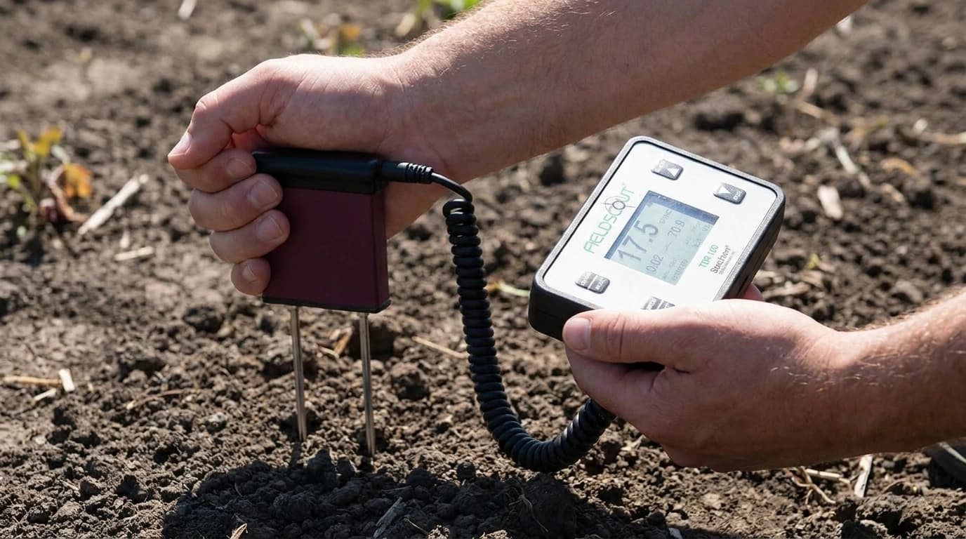FieldScout TDR 150 merač pôdnej vlhkosti a EC