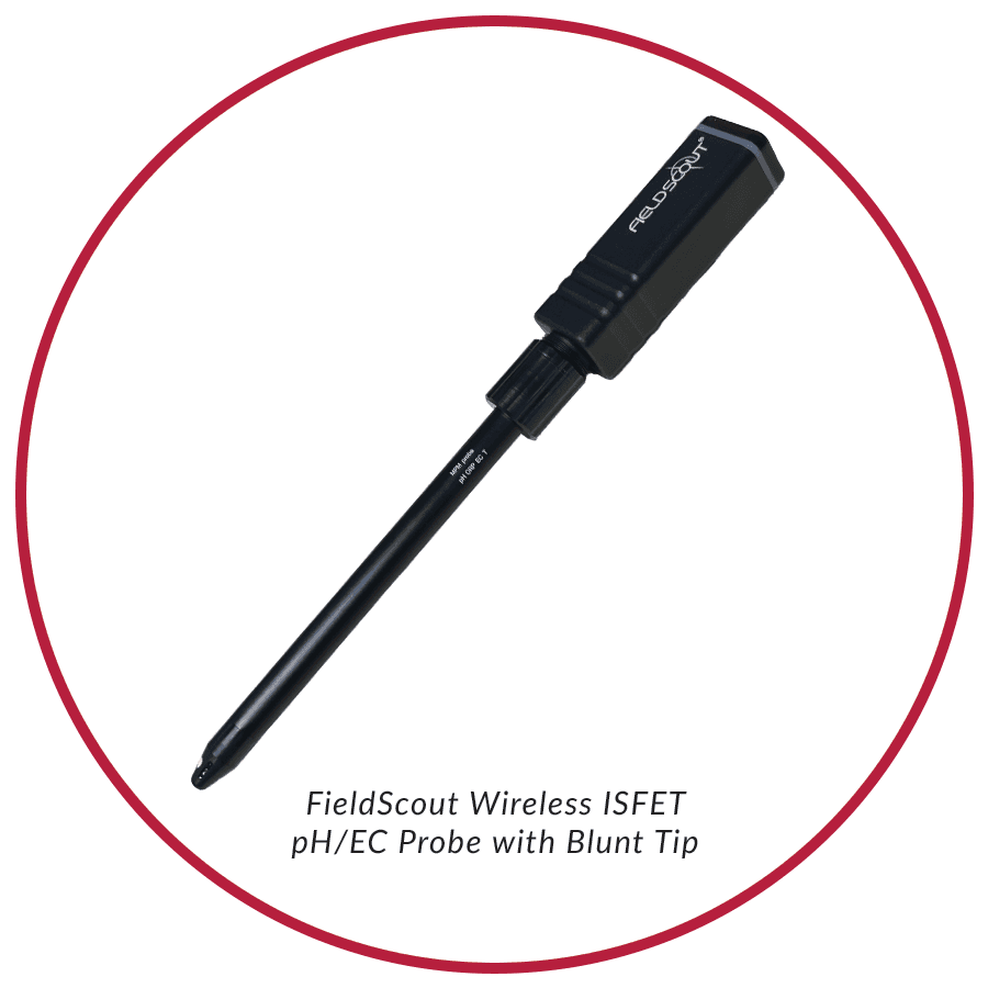 FieldScout 2127WE bezdrôtová ISFET pH/EC sonda s tupým hrotom
