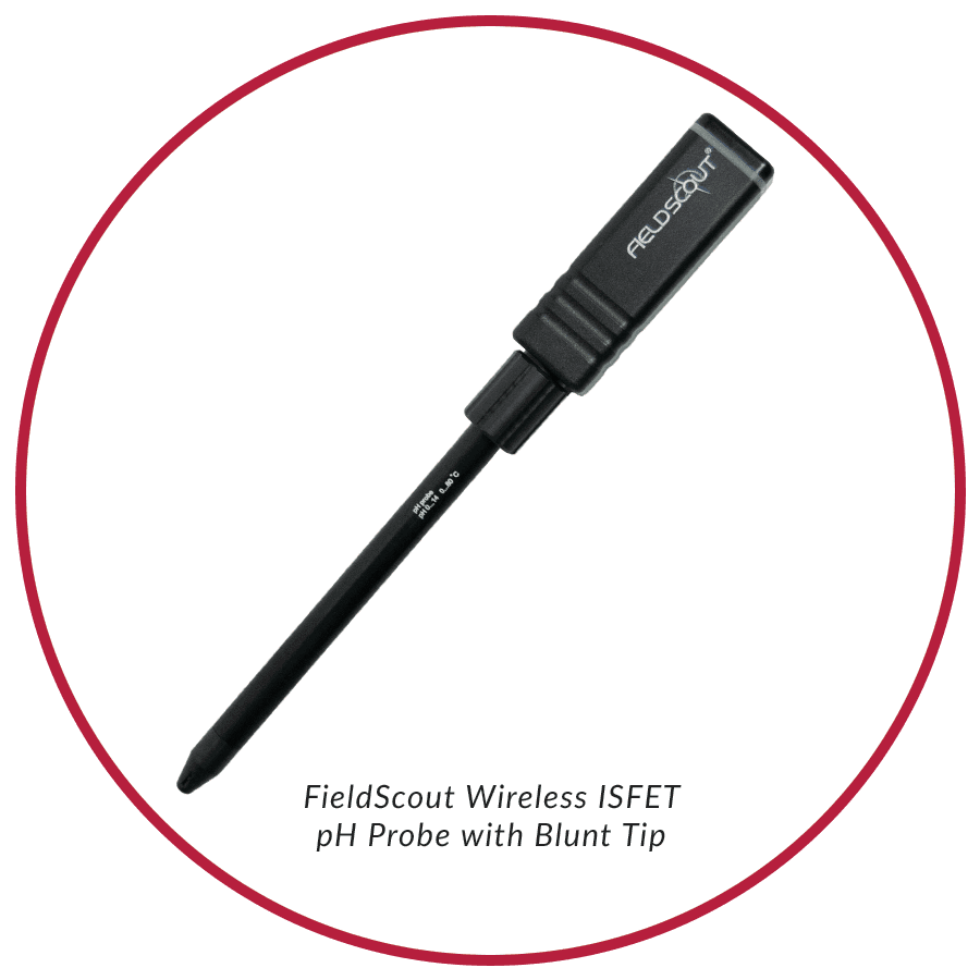 FieldScout 2127W bezdrôtová ISFET pH sonda s tupým hrotom
