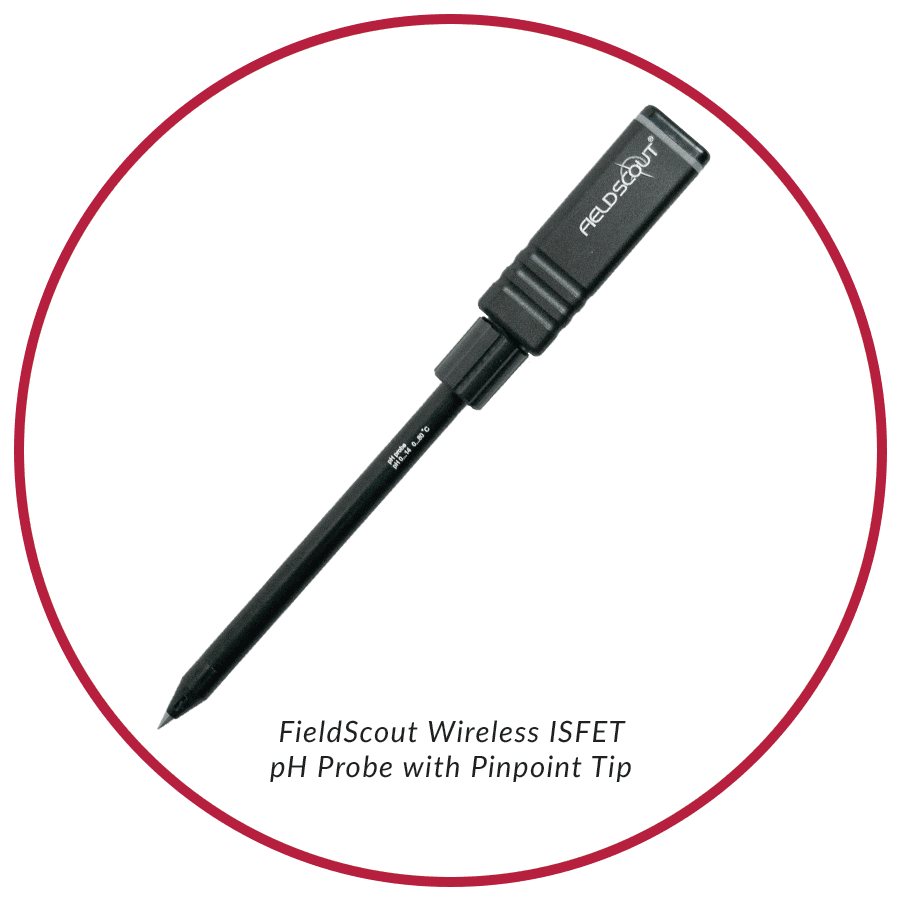 FieldScout 2128W bezdrôtová ISFET pH sonda s ostrým hrotom