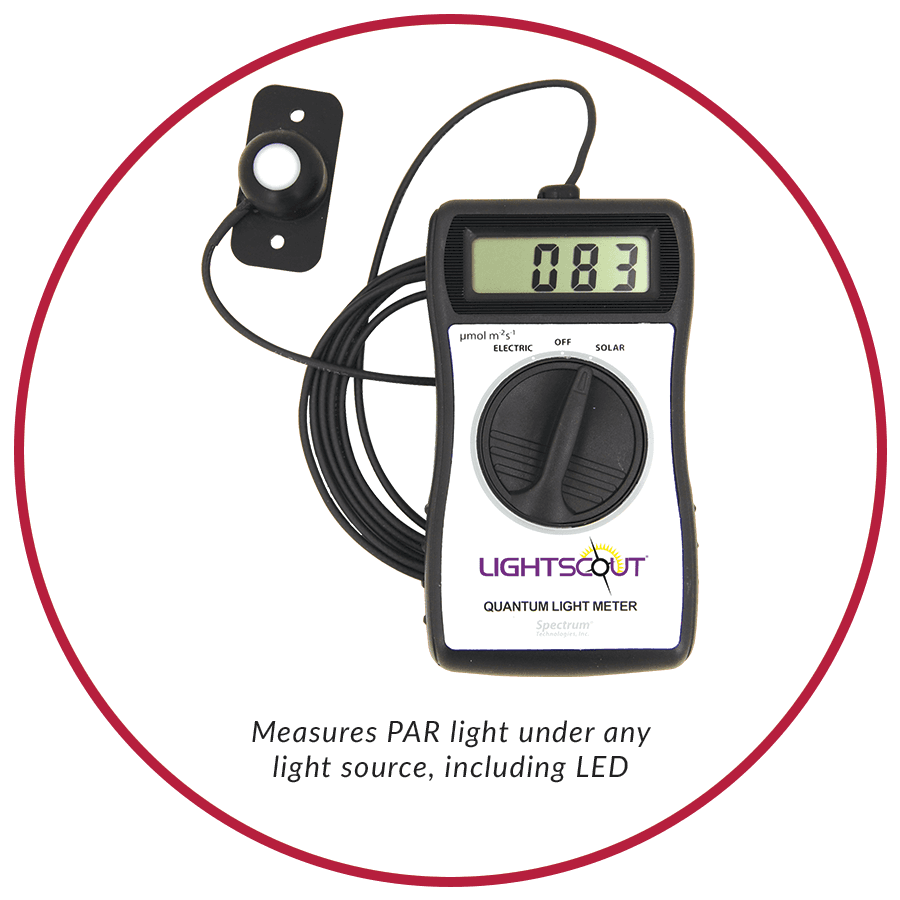 LightScout PAR meter s externým snímačom
