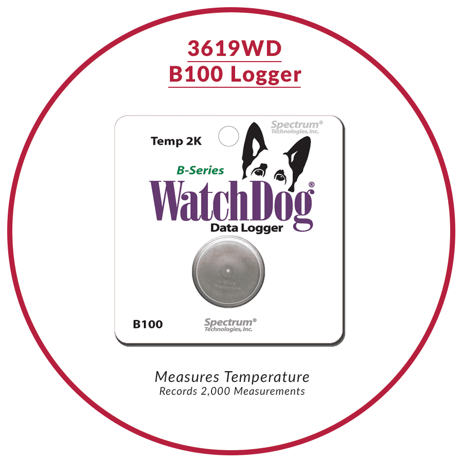 WatchDog B100 2K miniatúrny teplotný záznamník