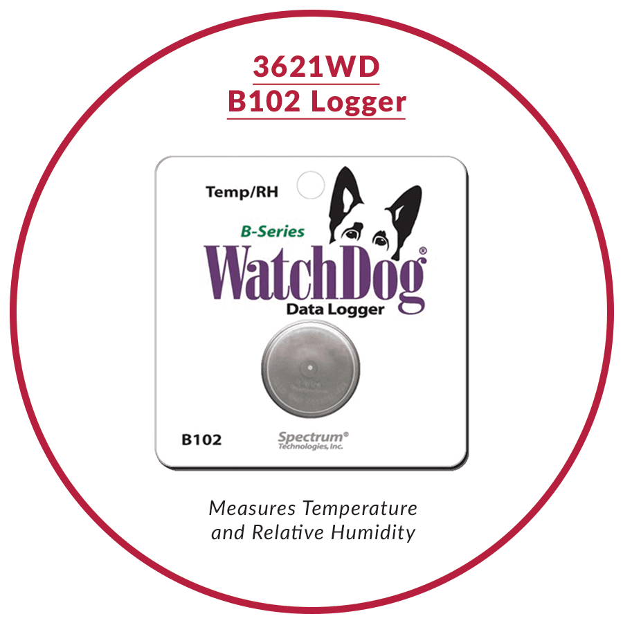 WatchDog B102 miniatúrny záznamník teploty a vlhkosti