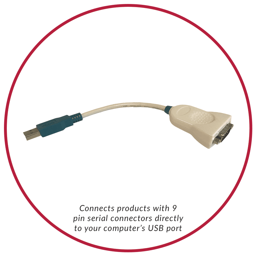 Adaptér USB–9-pinové sériové rozhranie