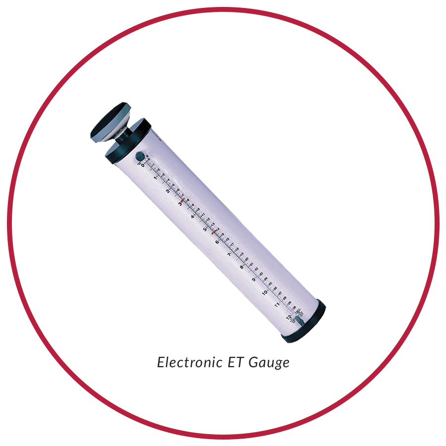 Elektronický ET meter s možnosťou záznamu