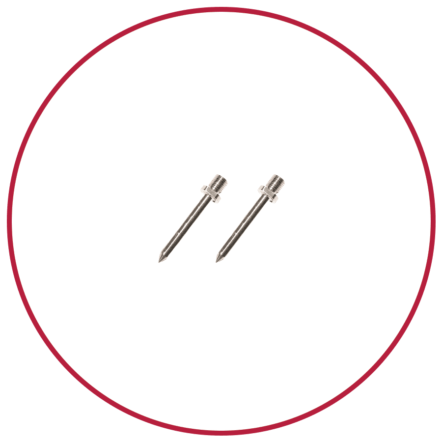 TDR pár meracích tyčí, 3,8 cm