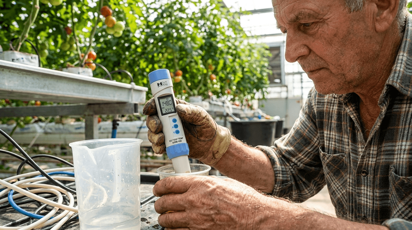 Súprava PH-200 a COM-100 s kalibračnými roztokmi