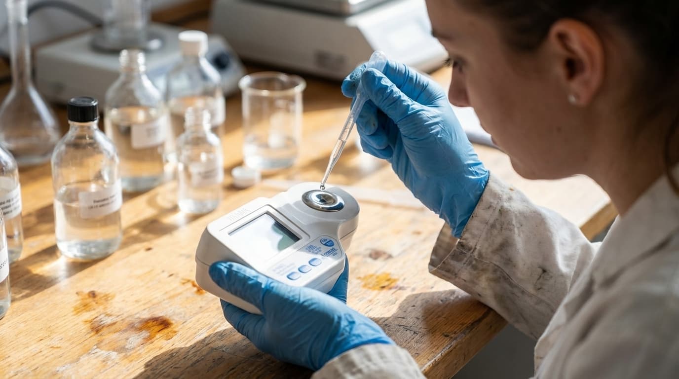 HI96821 digitálny refraktometer na NaCl