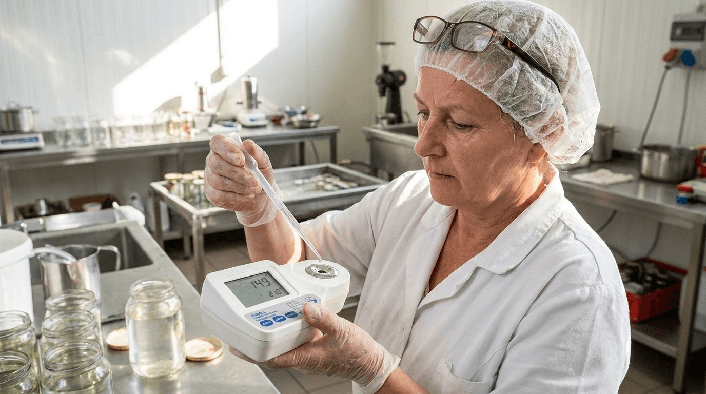 HI96821 digitálny refraktometer na NaCl