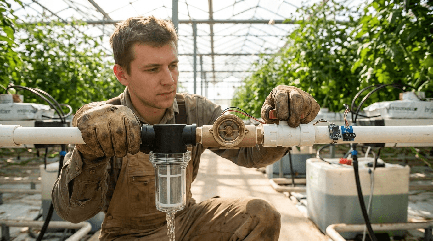 Prietokomer 3/4 palca pre veľké systémy
