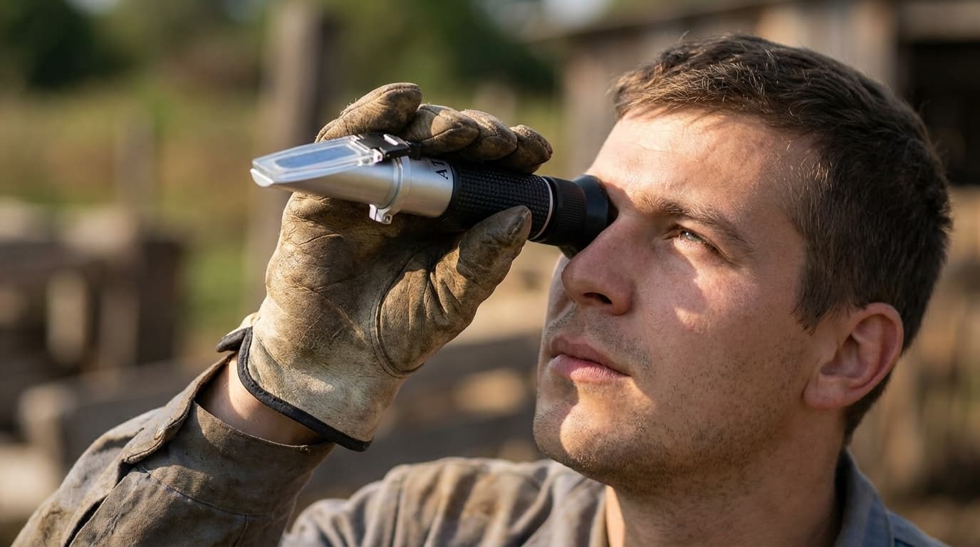 RHB-92ATC refraktometer na med