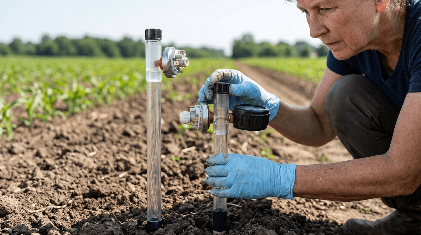TXS-F0-30 tenziometer na riadenie závlahy